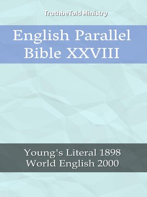 cover image of English Parallel Bible XXVIII
